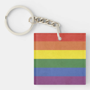 Porte-clés Bandes arc-en-ciel