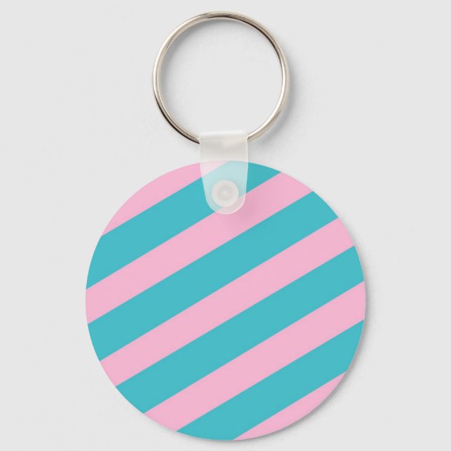 Porte-clés Bandes de bonbons (Recto)