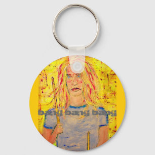 Porte-clés bang bang bang Drummer Girl