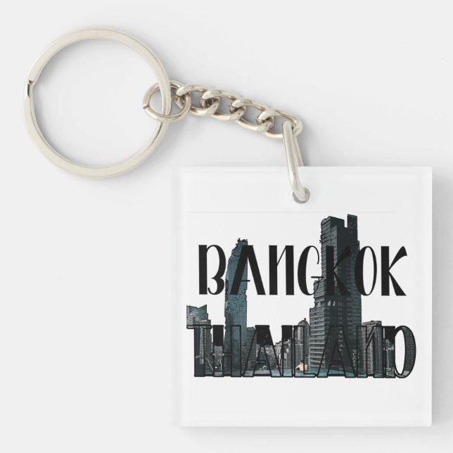 Porte-clés Bangkok Thaïlande (Devant)