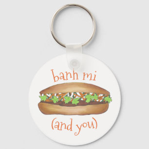 Porte-clés Banh Mi (Between Me) and You Vietnamese Sandwich