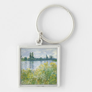 Porte-clés Banques de Claude Monet de la Seine, Vetheuil,