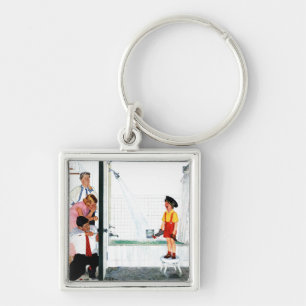 Porte-clés Baquet de débordement