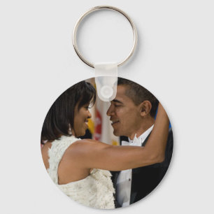 Porte-clés Barack et Michelle Obama
