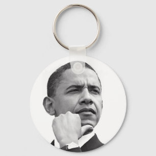 PORTE-CLÉS BARACK OBAMA, 44E PRÉSIDENT DES ÉTATS-UNIS