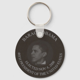 Porte-clés Barack Obama, pièce de monnaie présidentielle.