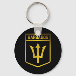 Porte-clés Barbados Emblem
