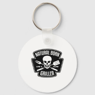 Porte-clés Barbecue Naturel Né Griller Funny Grill Master G