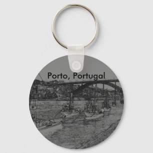 Porte-clés Barcos, Porto, Portugal