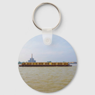 Porte-clés Barge-conteneur