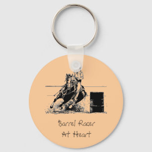 Porte-clés Baril Racer Au Coeur