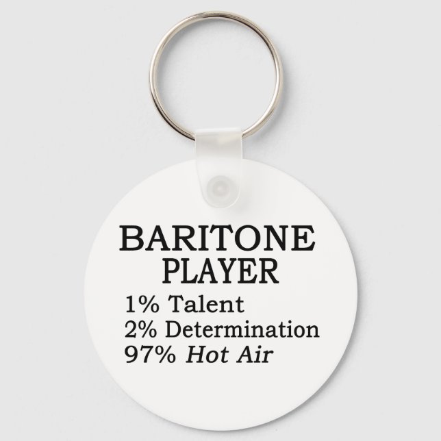 Porte-clés Baritone Player Hot Air (Recto)