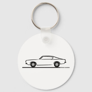 Porte-clés Barracuda de Plymouth 1968