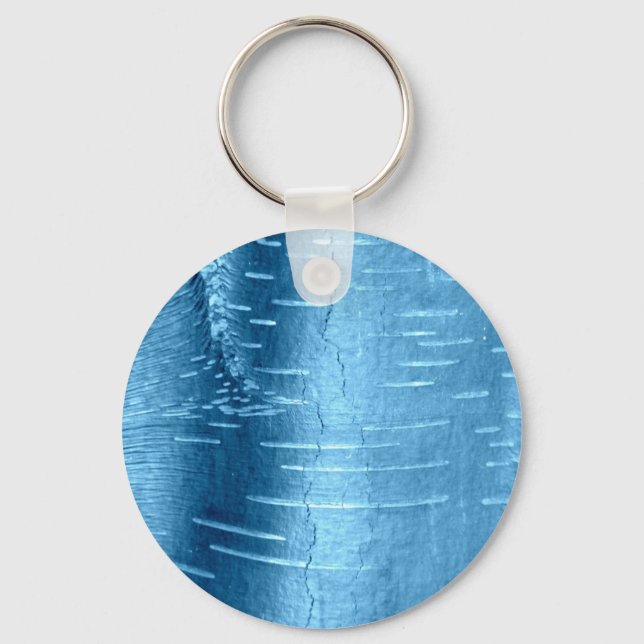 Porte-clés Barre d'arbre bleu (Recto)