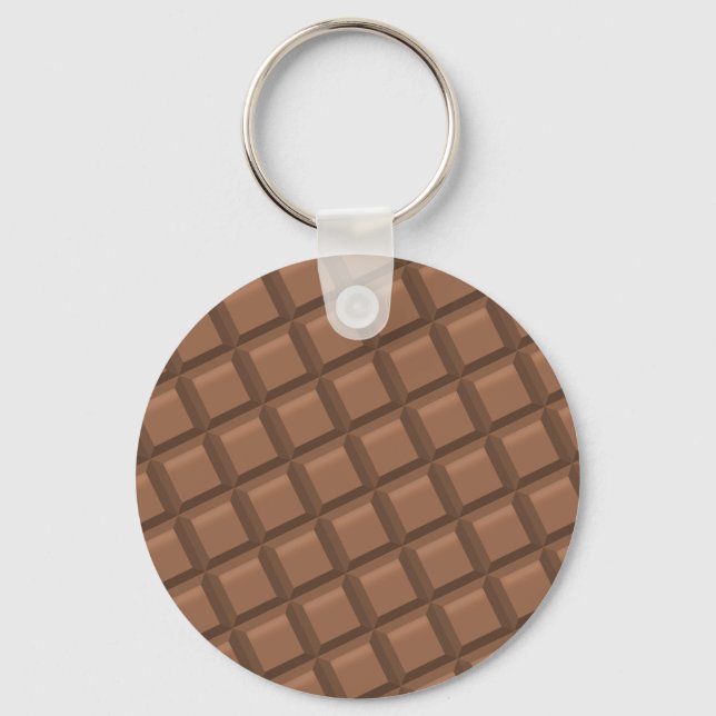 Porte-clés Barre de chocolat au lait (Recto)