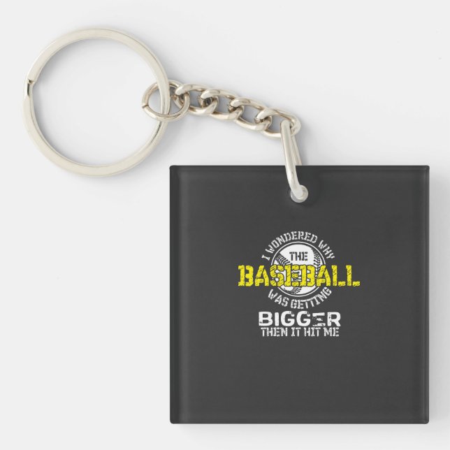 Porte-clés Baseball - Baseball devient plus grand (Devant)