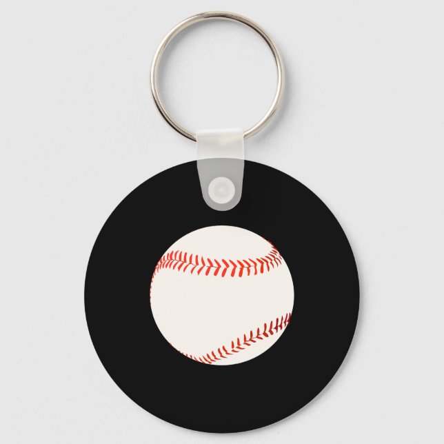 Porte-clés Baseball Design (Recto)