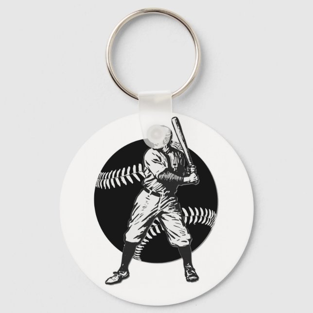 Porte-clés Baseball : Vintage (Recto)