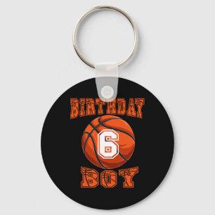 Porte-clés Basket - Anniversaire Garçon 6 Anniversaire 6e Ann