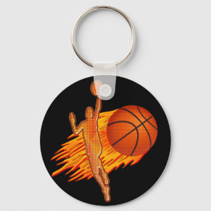 Porte-clés Basket-ball bon marché cadeaux de l'équipe de bask