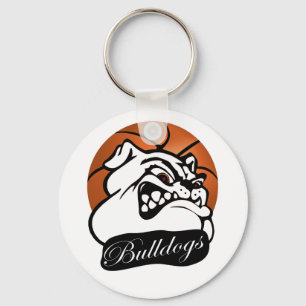 Porte-clés Basket-ball de mascotte d'équipe d'école de