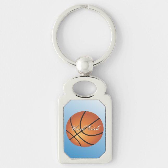 Porte-clés Basket-ball Image 🏀 Monogramme Budget spécial (Devant)