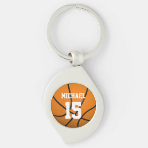 Porte-clés Basket-ball Votre nom