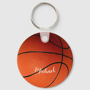 Porte-clés Basket-ball Votre nom Personnalisé