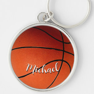 Porte-clés Basket-ball Votre nom Personnalisé