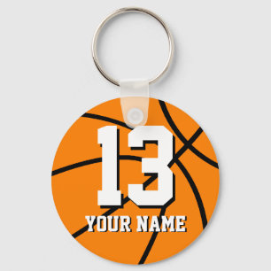 Porte-clés basket numéro 13 Personnalisable