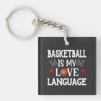 Basketball Est Mon Amour Langue Cute Basketball