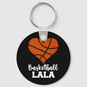 Porte-clés Basketball Lala Amusants Basketball Heart Grandma 