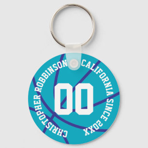Porte-clés Basketball personnalisé moderne