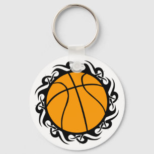 Porte-clés basketball. tribal.