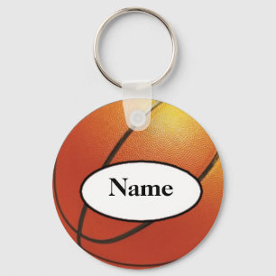 Porte-clés basketball with your name on it