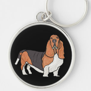 Porte-clés Basset Hound