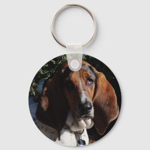 Porte-clés Basset Hound 01
