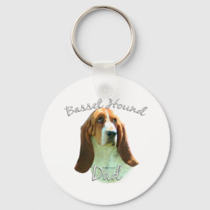 Porte-clés Basset Hound Papa 2