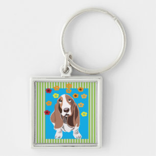 Porte-clés Bassett Hound