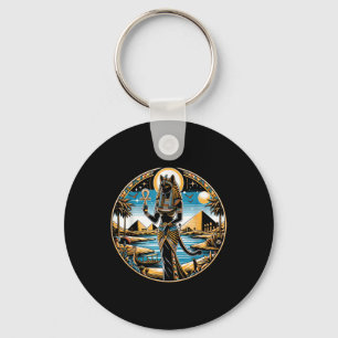 Porte-clés Bastet Chat déesse antique Egypte Mytholog égyptie