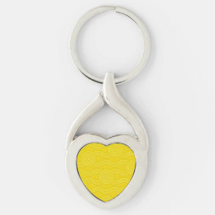 Porte-clés Bataille d'art autochtone