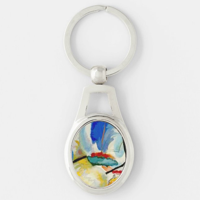 Porte-clés Bataille maritime de Kandinsky 1913 (Devant)