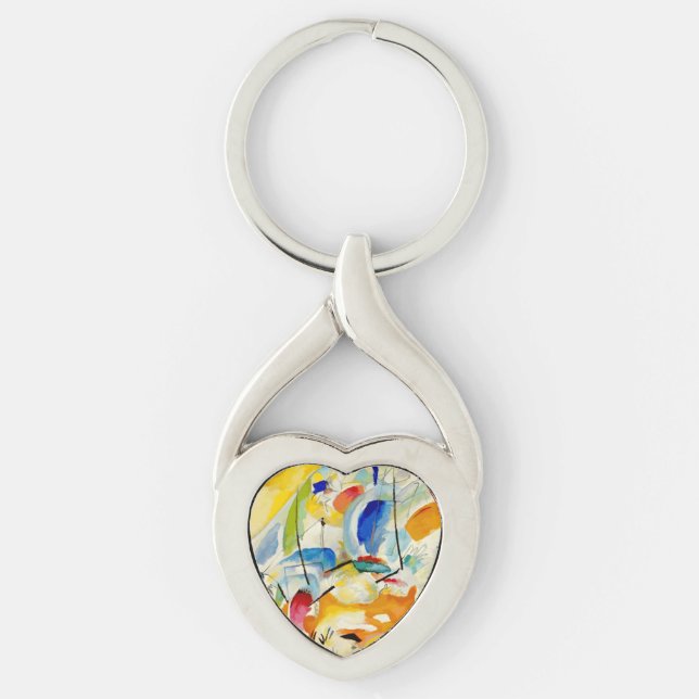 Porte-clés Bataille maritime de Kandinsky 1913 (Devant)