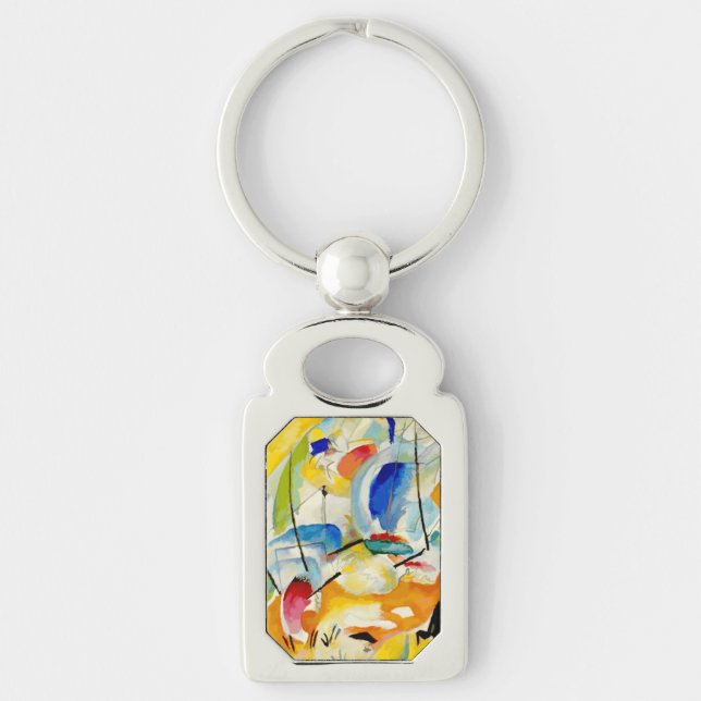 Porte-clés Bataille maritime de Kandinsky 1913 (Devant)