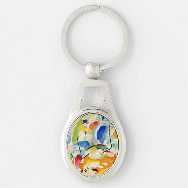 Porte-clés Bataille maritime de Kandinsky 1913 (Devant)