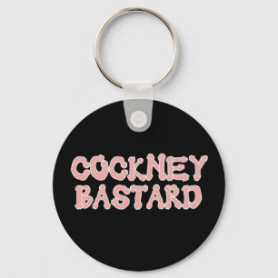 Porte-clés Bâtard drôle de cockney