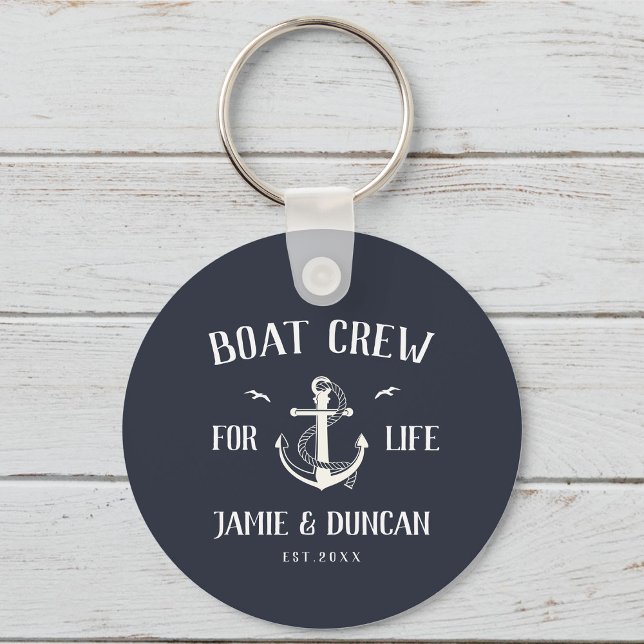 Porte-clés Bateau Équipement Pour La Vie Nautique Moderne Nom (Créateur téléchargé)