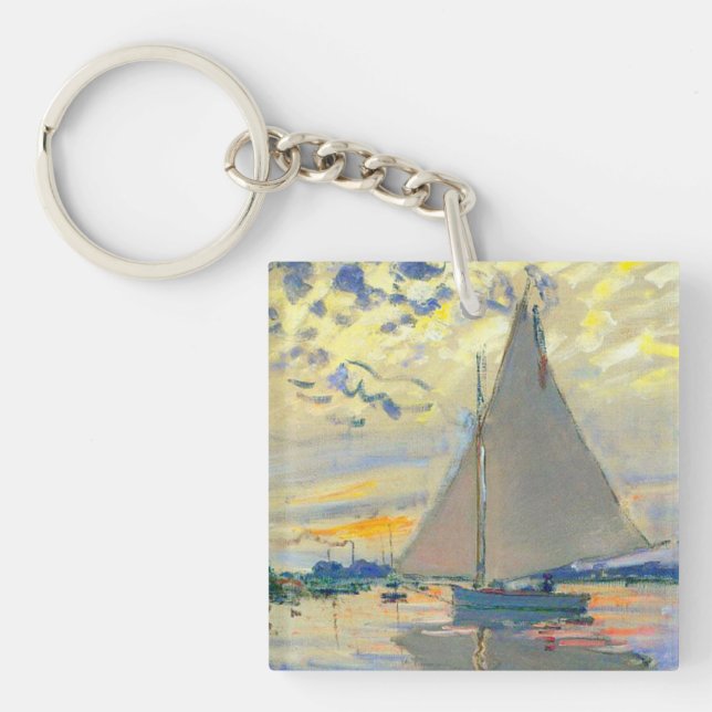 Porte-clés Bateau Monet au Petit-Gennevilliers (Devant)
