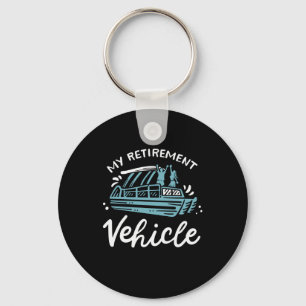 Porte-clés Bateau Pontoon - Mon véhicule de retraite
