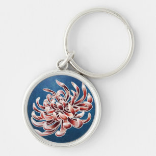 Porte-clés Batik Chrysanthemum